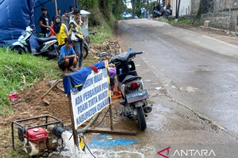 Kementerian PUPR bantu pipa induk baru panjang 6 km untuk Perumdam Cianjur