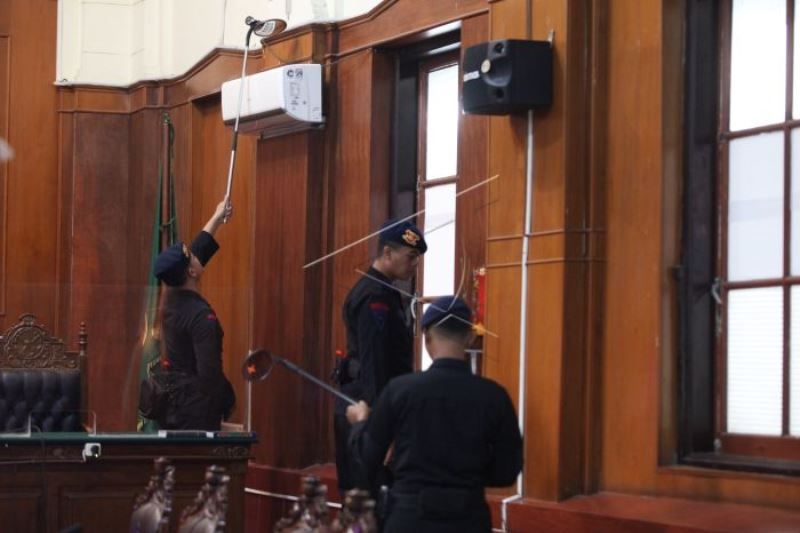Sterilisasi PN Surabaya Jelang Sidang Kasus Kanjuruhan