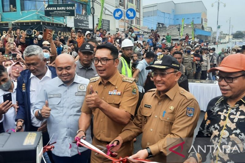 Underpass Dewi Sartika salah satu terindah di Indonesia, sebut Gubernur Jabar