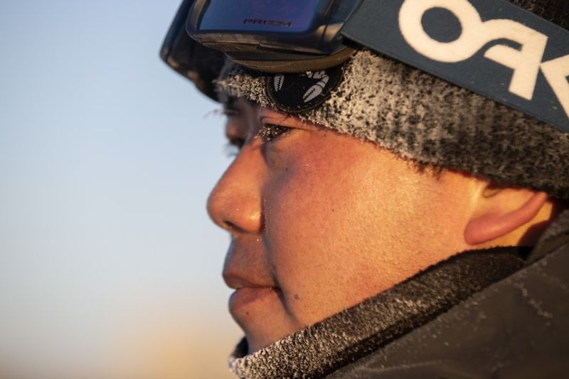 Kisah peluncur profesional nikmati ski di padang rumput Mongolia