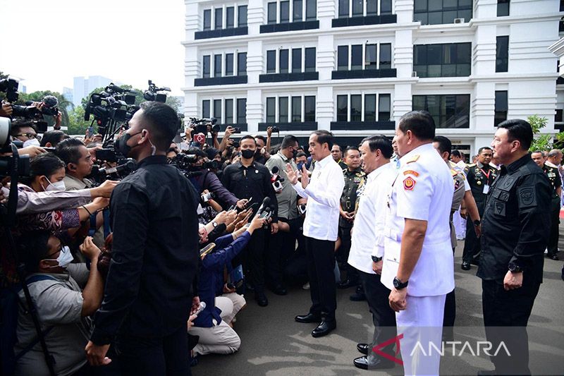 Presiden Jokowi Ingin Kemhan Koordinasi Informasi Intelijen Antara News