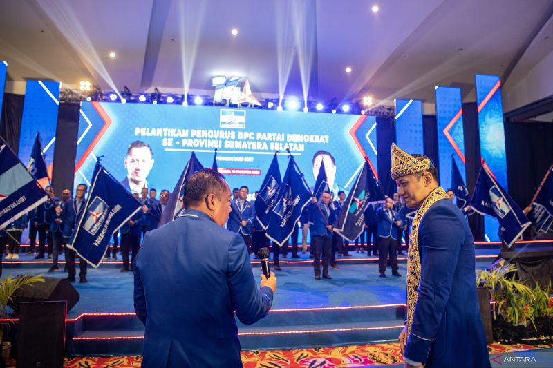 AHY Lantik 17 Pengurus DPC Partai Demokrat Se Sumatera
