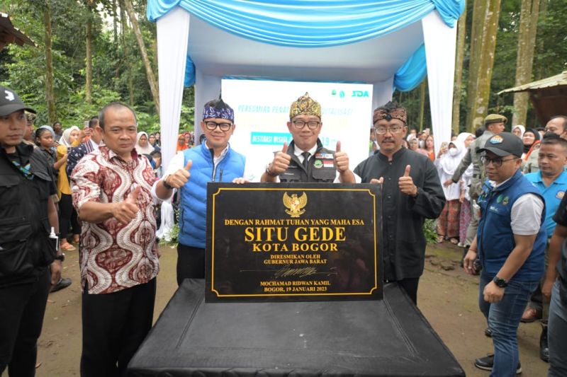 Gubernur Jabar: Revitalisasi Situ Gede Bogor upaya tingkatkan ekonomi warga