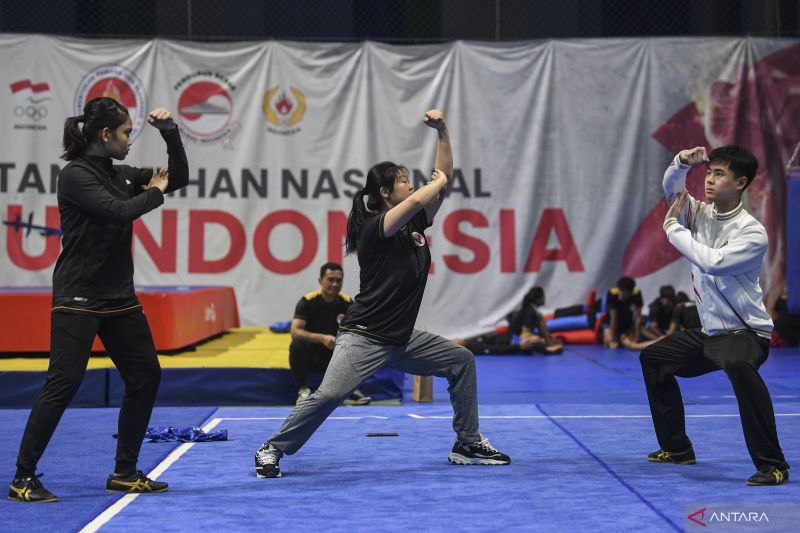Tim wushu Indonesia berlatih di China jelang Sea Games