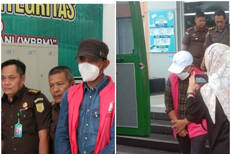 Usai diperiksa, Dua tersangka korupsi Rusun Sijunjung langsung ditahan Kejati Sumbar