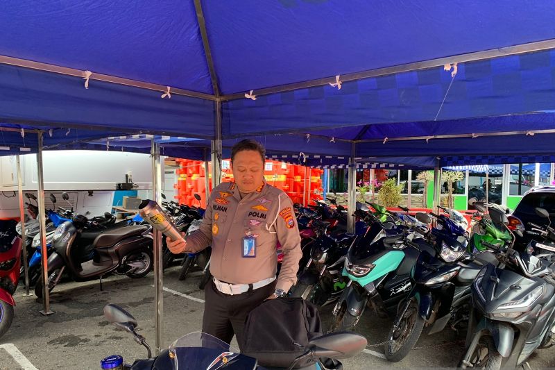Tak terdata ETLE, Ditlantas terapkan tilang manual kendaraan tanpa plat nomor