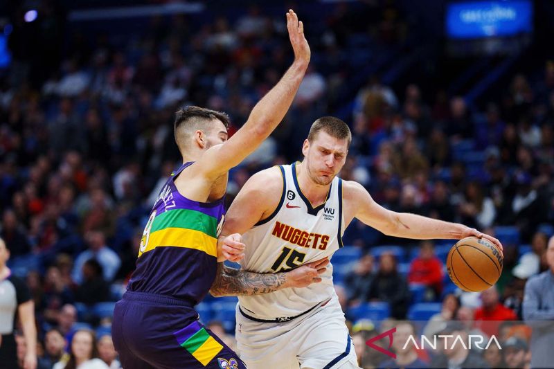 Ringkasan NBA: Dominasi Jokic buat Nuggets bungkam Heat 112-108