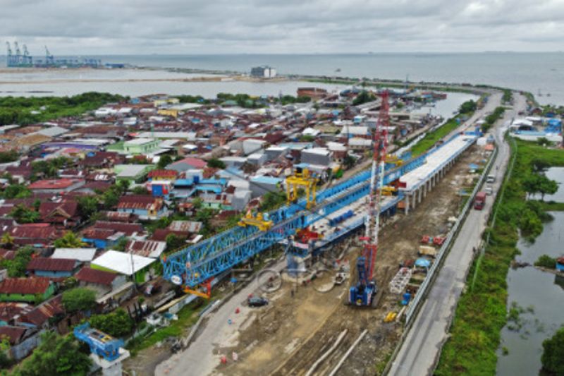 Pembangunan jalan tol Makassar New Port