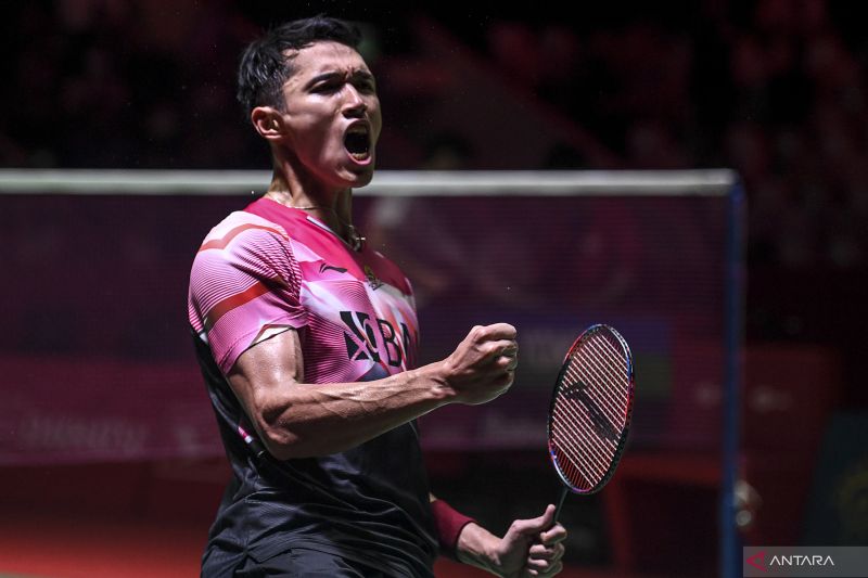 Jonatan raih kemenangan menuju final Indonesia Masters 2023