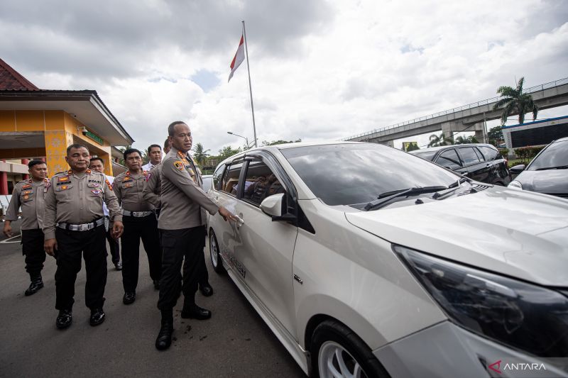 102 Kendaraan Diamankan Satlantas Polrestabes Palembang