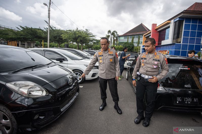 102 Kendaraan Diamankan Satlantas Polrestabes Palembang