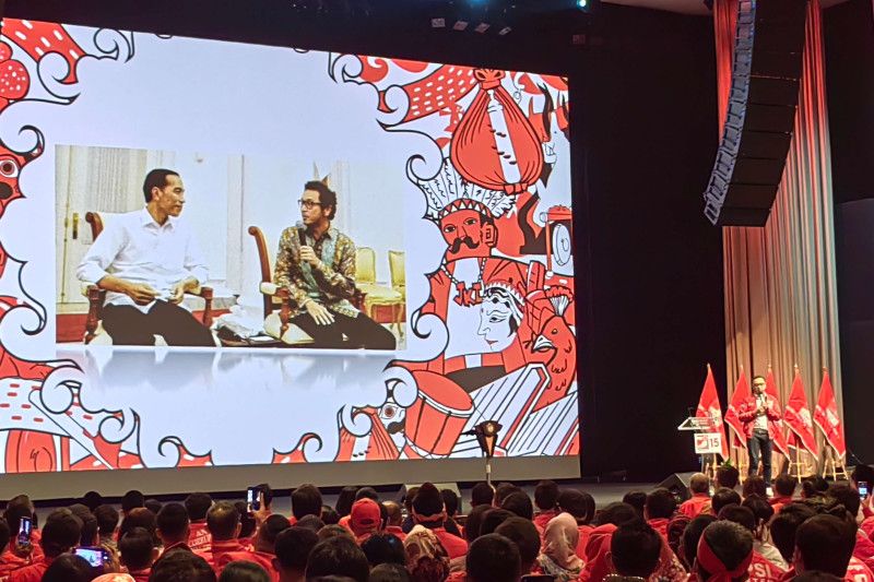 Giring kenang wejangan Jokowi agar menang pemilu tanpa politik uang