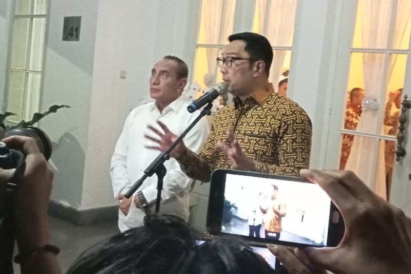 Ridwan Kamil nilai Edy Rahmayadi pantas jadi calon presiden 2024