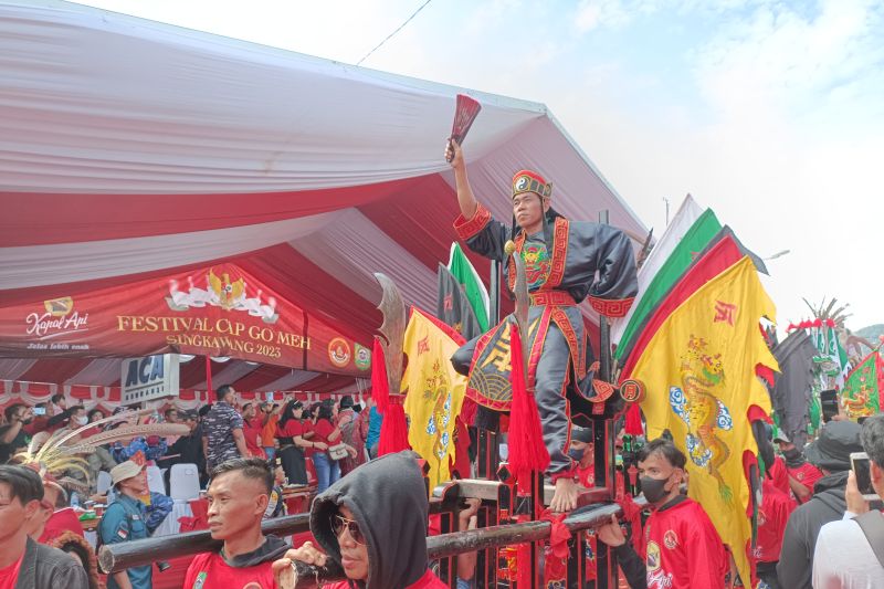 Tatung, keunikan perayaam Cap Go Meh di Singkawang