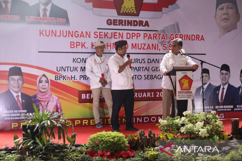 Sekjen Gerindra minta PAC-ranting Kabupaten Bekasi menangkan Prabowo