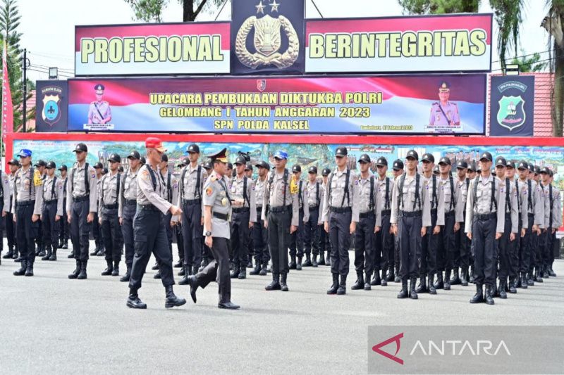 Polda Kalsel Bentuk 268 Bintara Berkarakter Unggul Berintegritas ...