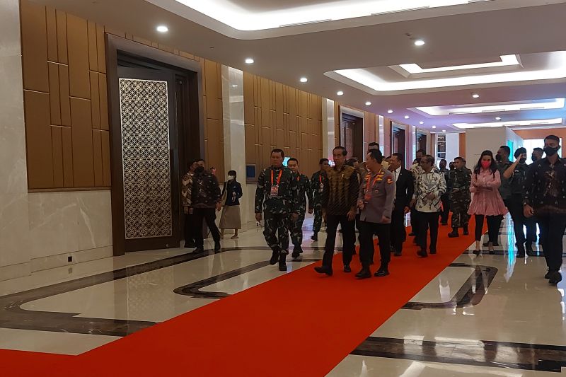 Presiden hadiri rapim TNI dan Polri 2023