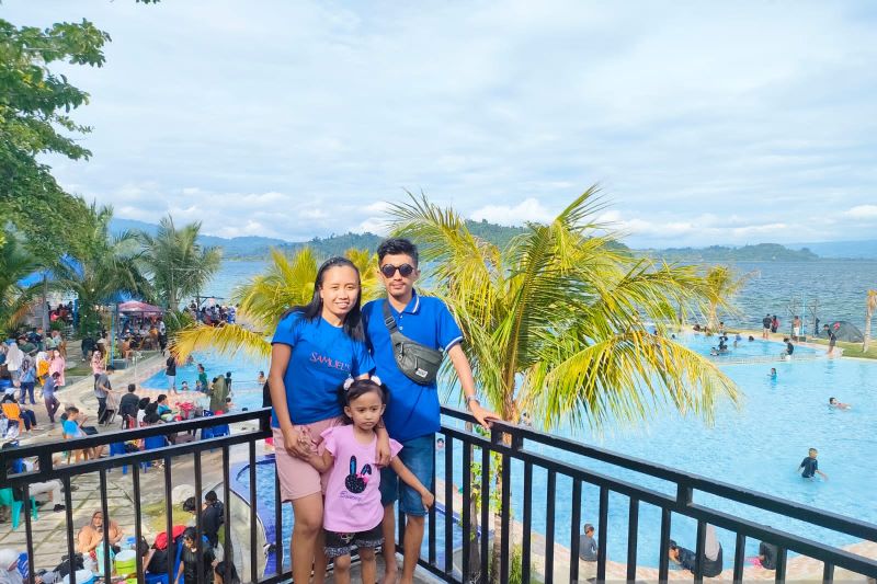 Pengunjung Torau Resort Danau Poso meningkat di hari libur