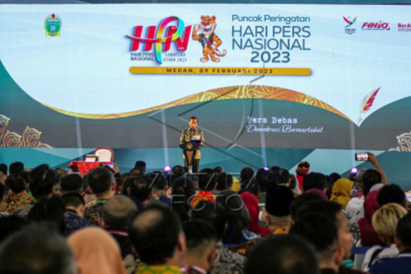 Presiden hadiri peringatan HPN di Medan
