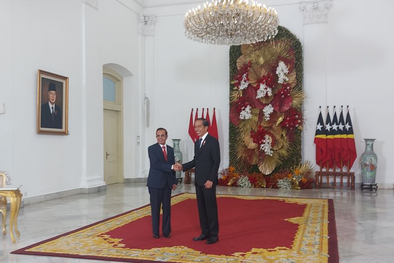 Presiden Jokowi terima kunjungan resmi PM Timor Leste