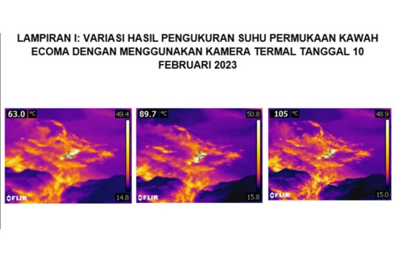 Badan Geologi deteksi fenomena sinar api di kawah Gunung Tangkuban Parahu