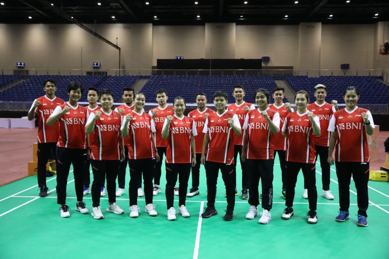Timnas main “full team” saat laga pembuka Kejuaraan Beregu Asia