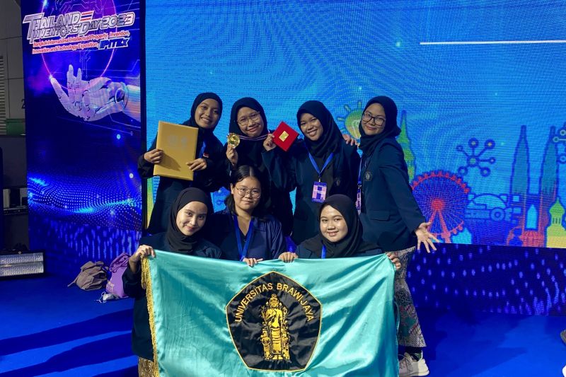 Inovasi beras analog mahasiswa Unbraw raih medali emas di Thailand