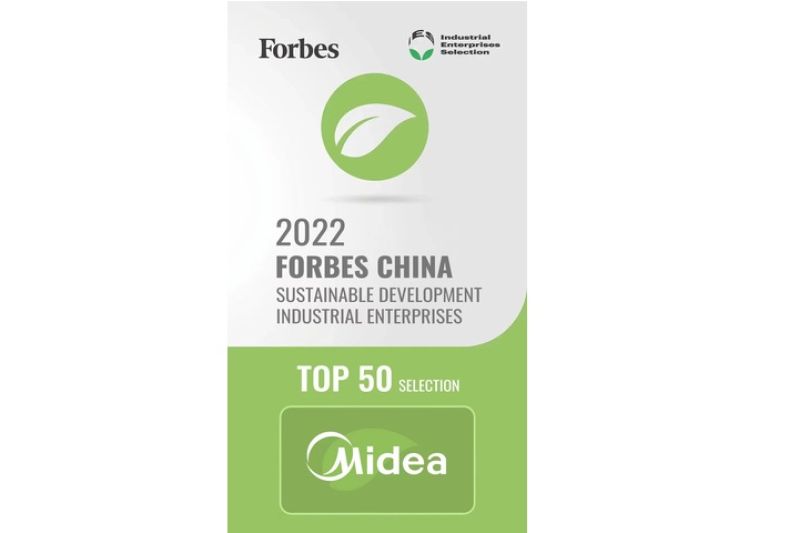 Midea Group awarded as 2022 Forbes China TOP 50 Sustainable Development Industrial Enterprises - Vimarsana News