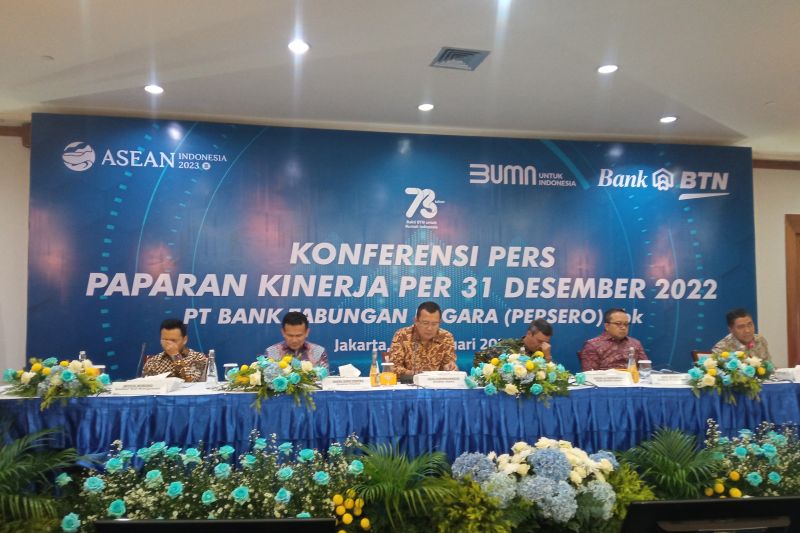 BTN Cetak Laba Bersih Rp3,04 Triliun Pada 2022 Naik 28,15 Persen ...