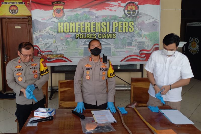 Polres Ciamis tangkap ayah penganiaya anak tiri usia tiga tahun