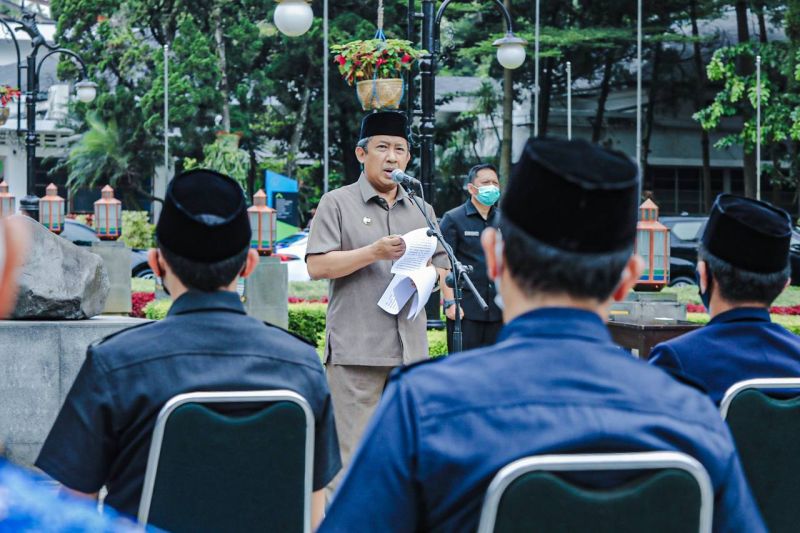 Wali Kota Bandung meminta ASN tak terlibat politik praktis