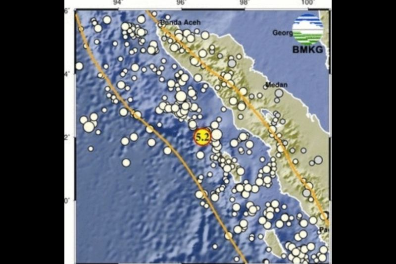 Sinabang diguncang gempa M5,2