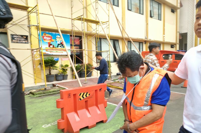 Polresta Bogor amankan 2 tersangka dugaan korupsi Rp1,6 miliar pembangunan RS