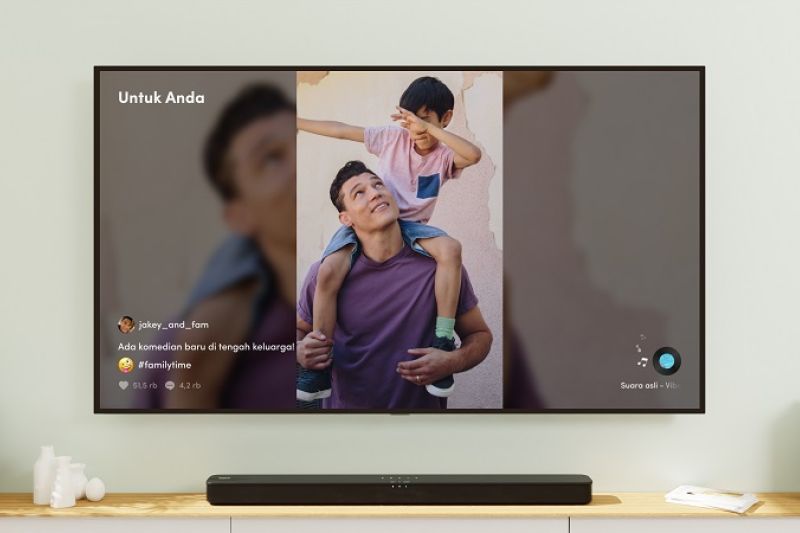 TikTok TV untuk pengguna di Indonesia telah hadir