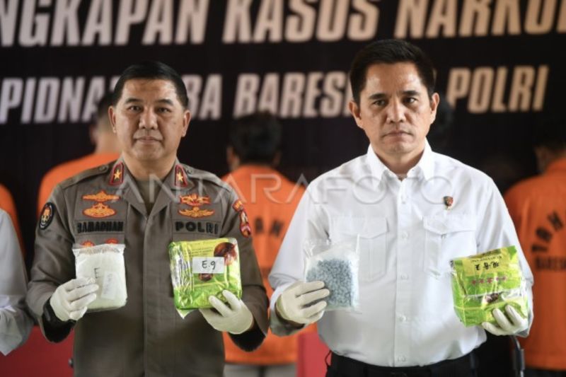 Pengungkapan narkoba jaringan internasional