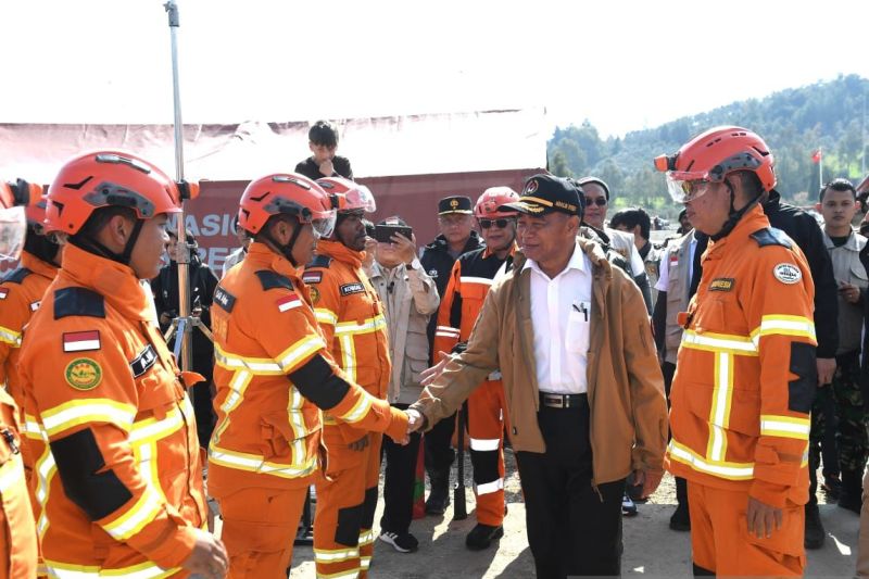 Delegasi RI kunjungi pusat operasi Tim Inasar di Antakya Turki