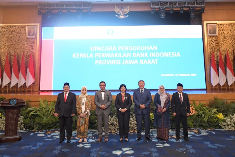 Gubernur berpesan agar Kepala BI Jawa Barat bantu jaga ekonomi daerah