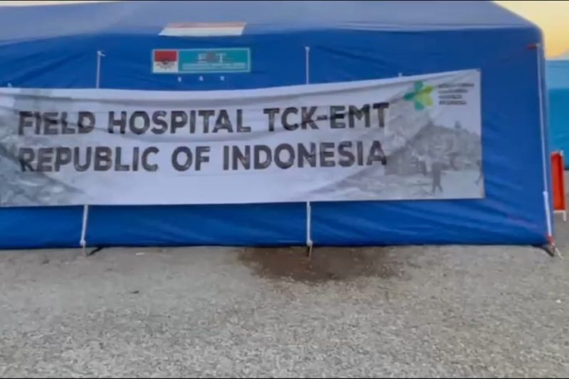 RS lapangan Indonesia di Turki diserbu pasien menjelang akhir layanannya