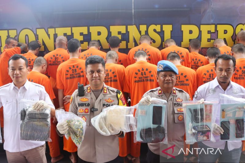 Polresta Cirebon tangkap 29 tersangka pengedar narkoba