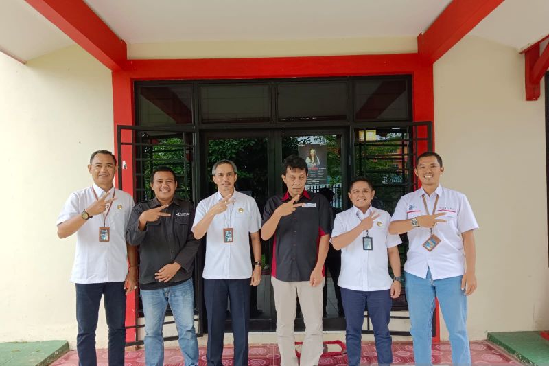 Jasa Raharja Cabang Lampung lakukan kunjungan ke Kantor Perum LKBN ANTARA Biro Lampung