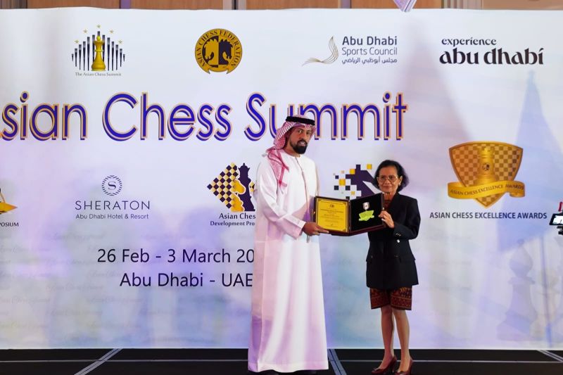 Indonesia raih “Event of The Year” dalam Asian Chess Summit Abu Dhabi