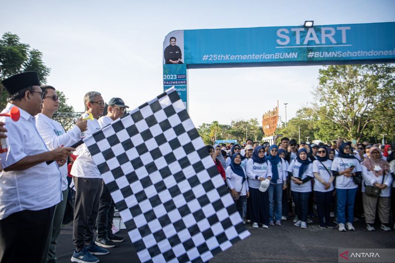 Jalan Sehat BUMN di Palembang