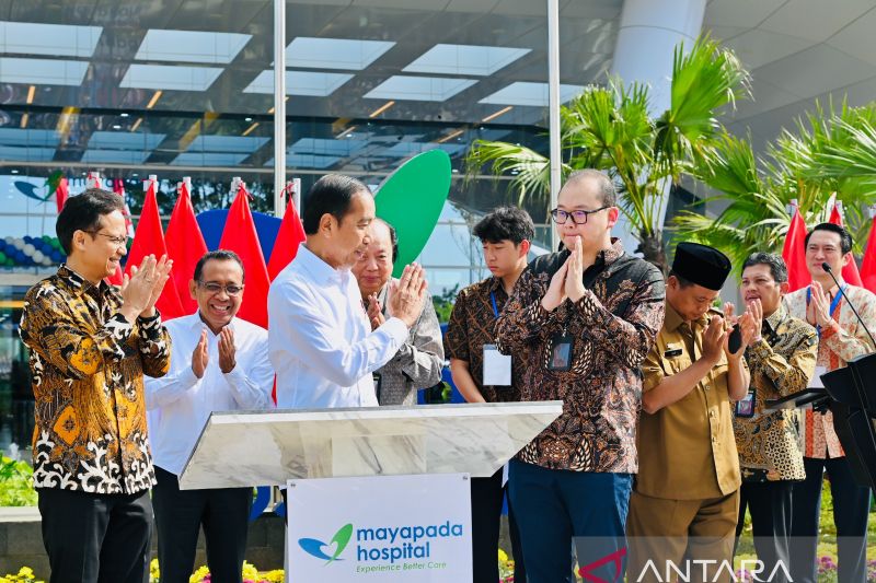 Jokowi resmikan Mayapada Hospital di Jalan Terusan Buah Batu Bandung