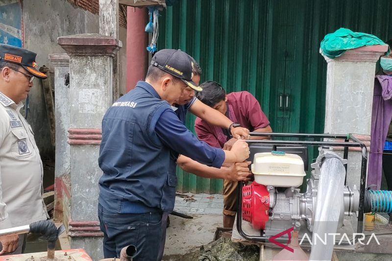 Banjir di Kabupaten Bekasi sudah surut signifikan