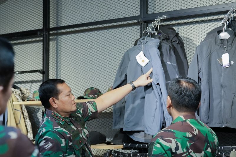 Panglima TNI Yudo Margono dukung jenama lokal pasok kebutuhan prajurit