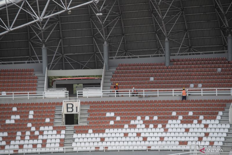 Perbaikan Stadion Gelora Sriwijaya Jakabaring