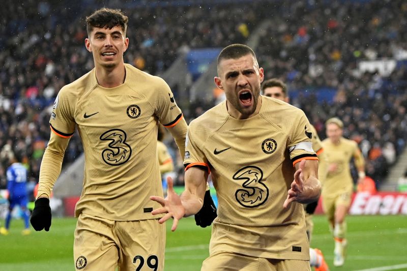 Chelsea tekuk Leicester City 3-1