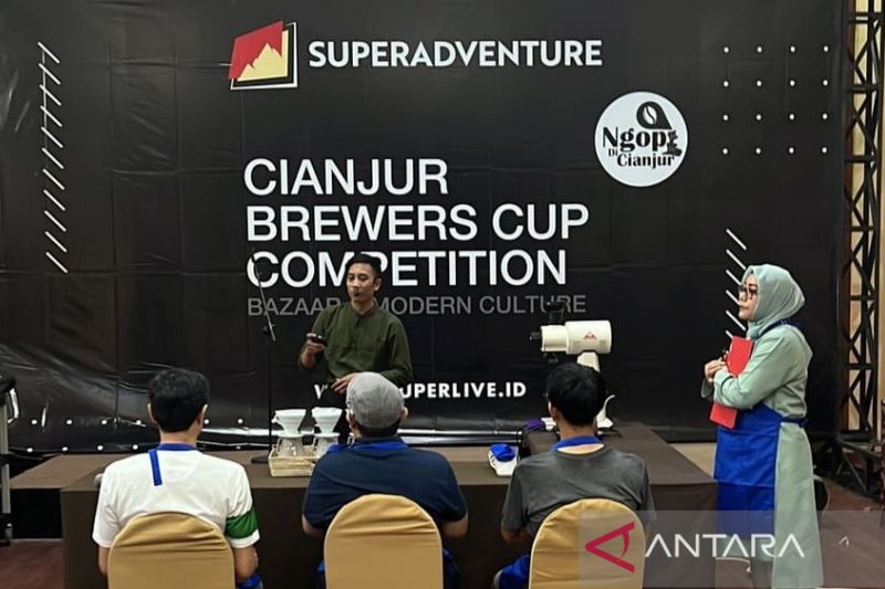 Pengusaha kopi Cianjur promosi dengan gelar lomba racik kopi setiap tahun
