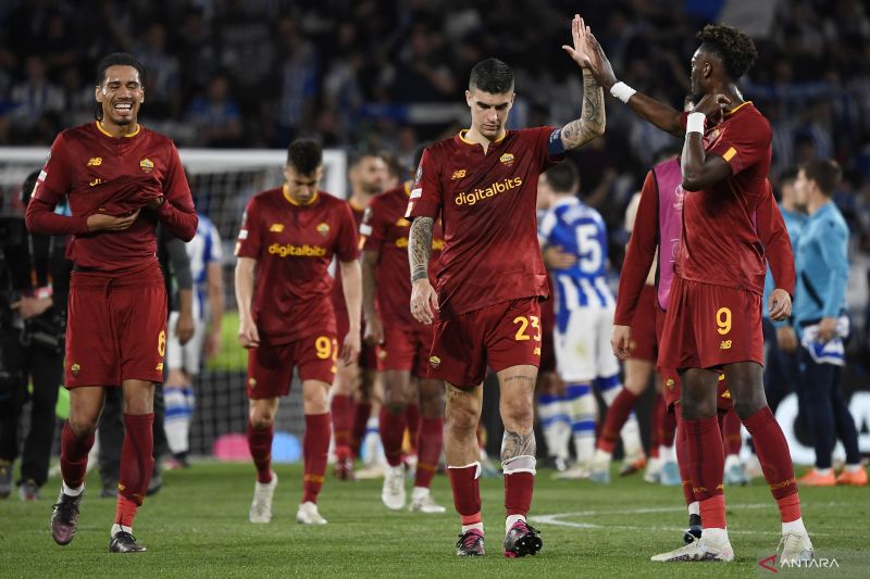 Liga Europa - AS Roma melaju ke perempat final setelah unggul agregat awan Sociedad