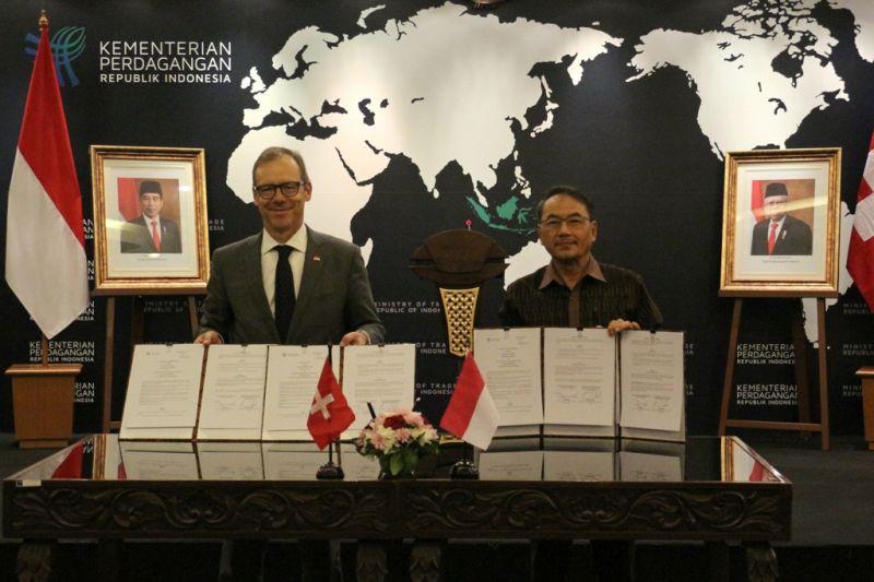 Indonesia, Switzerland ink trade promotion pact – ANTARA News